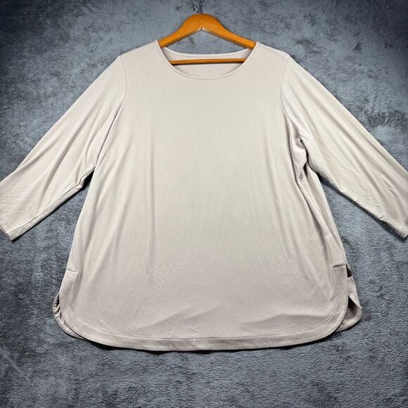 Susan Graver Liquid Knit Top Lot Tanks Blouses Modern Essentials Size 1X G316 - Picture 7 of 15